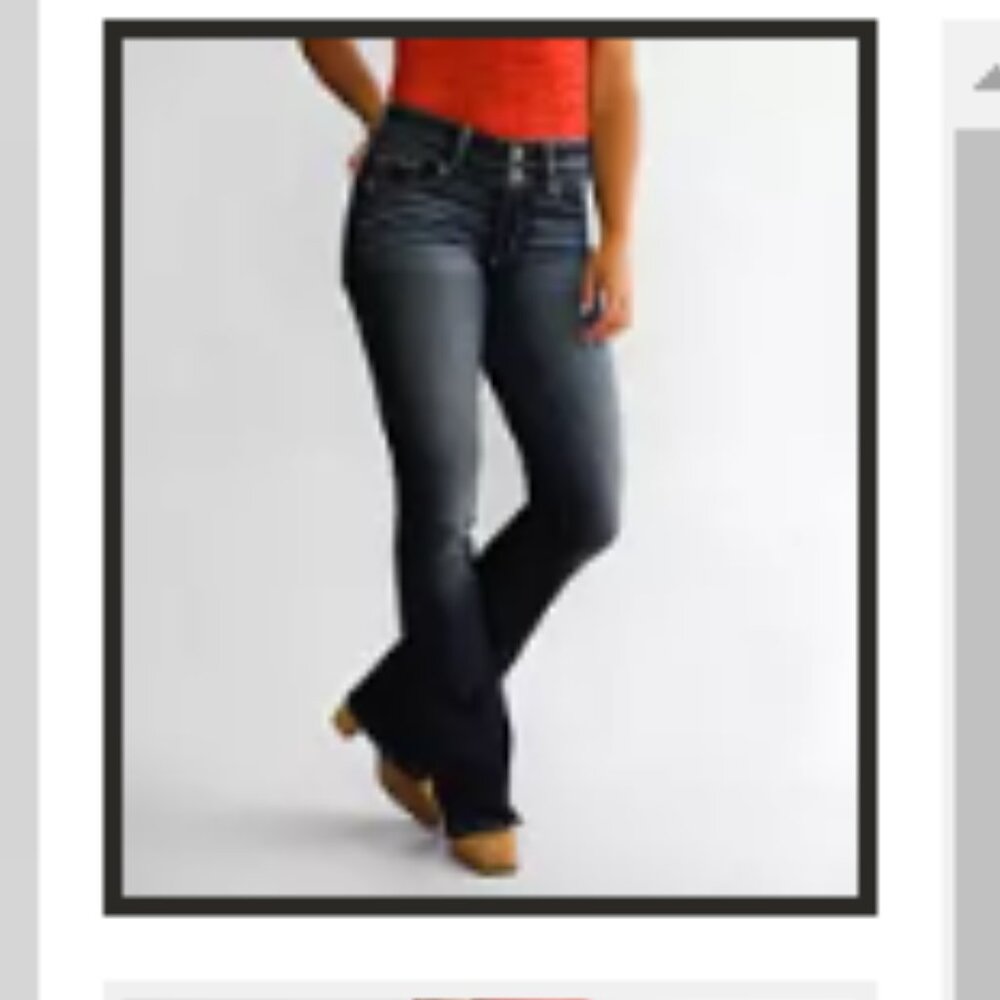 Buckle Black Fit No. 53 Boot Stretch Jean, Dark Blue, 30 X 36